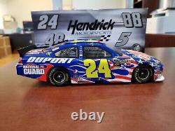 XRare 2010 Jeff Gordon #24 DuPont Honoring our Soldiers 124 NASCAR Action MIB