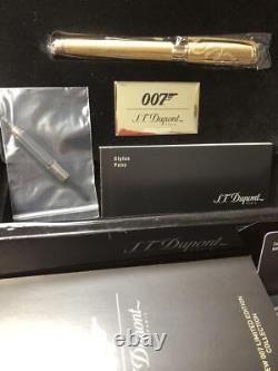 007 James Bond ST. DUPON 1962 Stylo-plume Édition Limitée Gemme