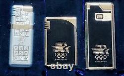 1984 Jeux Olympiques De Los Angeles Lighters (18) Framed Limited Edition Série Commémorative