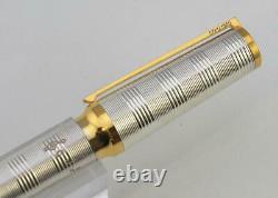 1991 S. T. Dupont Mozart Requiem Silver Fountain Pen First Limited Edition 1000