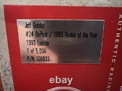 1993 Jeff Gordon #24 Dupont Rookie Of The Year Lumina 124 Nascar Action Mib