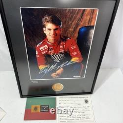 1993 Pièce Signée de Jeff Gordon Édition Limitée Upper Deck 37 sur 750 Dupont 24