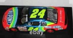 1996 Jeff Gordon #24 Dupont Dover Win Double Signature Voiture Liquide Couleur #85/96