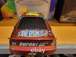 1998 Jeff Gordon #24 Dupont/All-Star QUAD SIGNÉ 124 Monte Carlo