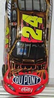 2006 Jeff Gordon #24 Dupont Autographed Gold Car#252/288 Race Fans Seulement Awesome