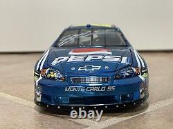 2006 Jeff Gordon DuPont Pepsi COLOR CHROME SIGNÉ AUTO COA HOLOGRAM NASCAR 1/24