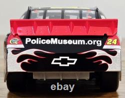 2010 #24 Jeff Gordon DuPont/Musée de la Police Impala 124 Diecast Action Platinum