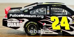 2010 #24 Jeff Gordon DuPont/Musée de la Police Impala 124 Diecast Action Platinum