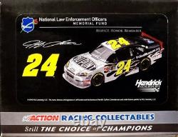 2010 #24 Jeff Gordon DuPont/Musée de la Police Impala 124 Diecast Action Platinum