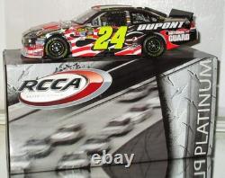 2010 Rcca Jeff Gordon #24 Dupont Rendant hommage à nos soldats Platinum Elite Voiture #29/48