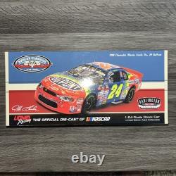 2017 Jeff Gordon 1998 Victoire à Darlington 1/24 Voiture signée + Auto de Ray Evernham