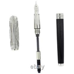 2018 S. T. Dupont Conquête de l'Ouest Sauvage Édition Limitée 109/1500 Stylo Plume Neuf