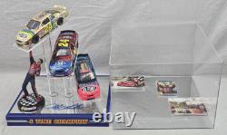 3 voitures en métal diecast signées de Jeff Gordon #24 Dupont en exposition 1998 2001 2005 ! Regardez