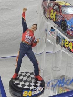 3 voitures en métal diecast signées de Jeff Gordon #24 Dupont en exposition 1998 2001 2005 ! Regardez
