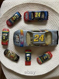 Action 124 Jeff Gordon #24 Dupont Nascar 2000 Monte Carlo Voiture Miniature - Ensemble de 7