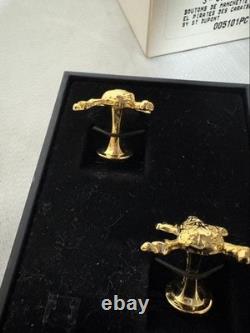 Boutons de manchette S. T. Dupont Pirates des Caraïbes Édition Limitée Utilisés avec Boîte