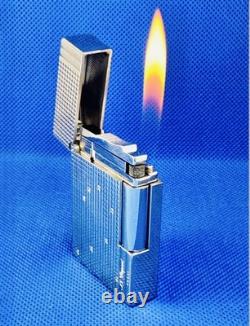 Briquet Dupont Diamond Drops, Édition Limitée. Argent, France