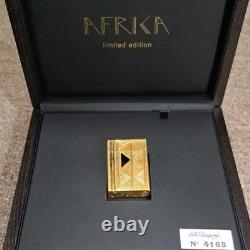 Briquet Dupont Édition Limitée 2000 pièces Afrique Gatsby Collectionnable Utilisé