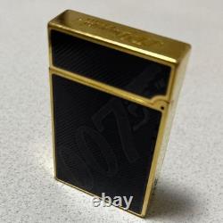 Briquet Dupont Or et Noir France James Bond 007 Édition Limitée