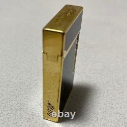 Briquet Dupont Or et Noir France James Bond 007 Édition Limitée