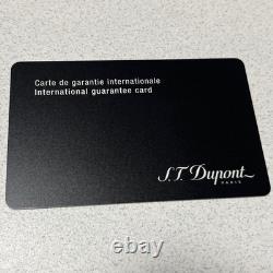 Briquet Dupont Or et Noir France James Bond 007 Édition Limitée