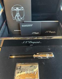 Briquet Dupont, stylo à bille, modèle édition limitée, Da Vinci. Article neuf, jamais utilisé.