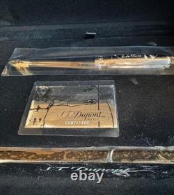 Briquet Dupont, stylo à bille, modèle édition limitée, Da Vinci. Article neuf, jamais utilisé.
