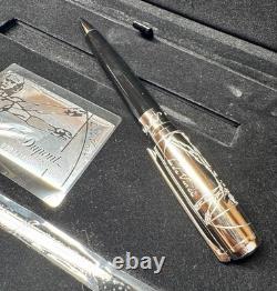 Briquet Dupont, stylo à bille, modèle édition limitée, Da Vinci. Article neuf, jamais utilisé.