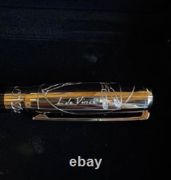 Briquet Dupont, stylo à bille, modèle édition limitée, Da Vinci. Article neuf, jamais utilisé.