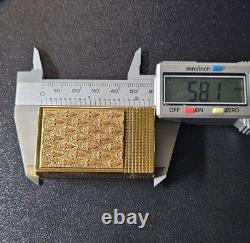 Briquet S. T. DUPONT LIGNE 1 DRAGO Édition Limitée Plaqué Or RARE