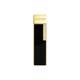 Briquet S. T. Dupont Twiggy &eacute;dition Limit&eacute;e Unisexe Noir Et Or