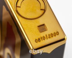 Briquet ST Dupont Maharadjah édition limitée n°810/2000 avec boîte et papiers