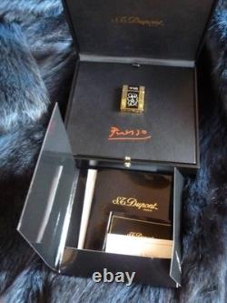 Briquet ST Dupont Picasso rare inutilisé édition limitée 1998 de 6000 pièces papier et