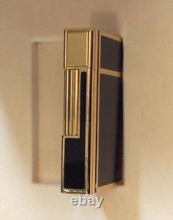 Briquet St Dupont Columbus Gatsby Édition Limitée Laque Noire et Rouge 1992