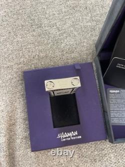 Briquet St. Dupont Shaman Ligne 2 Édition Limitée 2005 Laque Perlée Blanche