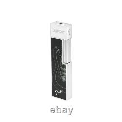 Briquet à cigare St Dupont Fender Twiggy noir et argent laqué édition limitée 030025 torch