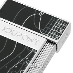 Briquet à cigare St Dupont Fender Twiggy noir et argent laqué édition limitée 030025 torch