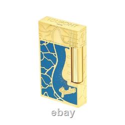 Briquet à cigare St Dupont Fender Twiggy noir et argent laqué édition limitée 030025 torch