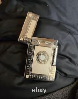 Briquet à gaz Dupont édition limitée rare Sherman magnifique pour fumer des cigarettes