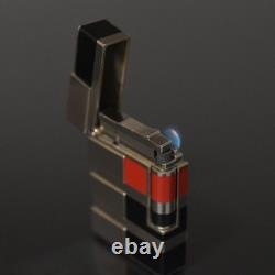 Briquet à gaz S. T. Dupont Gatsby Art and Technique en argent avec boîte, édition limitée