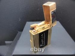 Briquet à gaz S. T. Dupont LINE 1s édition limitée 1216/6000 Picasso 1998 en état de fonctionnement
