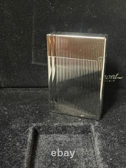 Briquet à gaz argent Dupont Gatsby, France, édition limitée Japon
