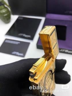 Briquet gonflable en édition limitée S. T. Dupont 1892 en or embossé tout neuf