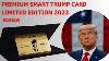 Carte Smart Trump Or Exclusive Edition Limitée 2023 Doit Regarder Avant D'acheter