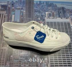 Converse X Dupont Tyvek Jack Purcell Rally Ox Low Top Hommes Taille 10 170063c Nouveau