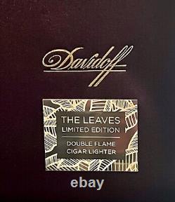 Davidoff Leaves Limited Edition Lighter Par S. T. Dupont, 120608 Nouveauté En Boîte
