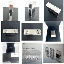 DuPont briquet à gaz Ligne 2 Édition limitée mondiale, ébène. 2002. Révisé