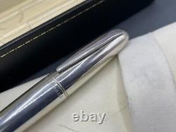 Dunhill Édition Spéciale Torpille Stylo Bille Ciseaux Argent Sterling Ag925