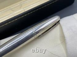 Dunhill Édition Spéciale Torpille Stylo Bille Ciseaux Argent Sterling Ag925