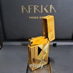 Dupont Édition Limitée Briquet à gaz Afrique Gatsby 2000 pièces utilisé